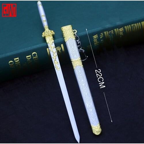 Alloy Sword Model Animation Magic Road Surrounding Chen Qingling Tv Theater Version of Jinling Sword Weapon Alloy Weapon
