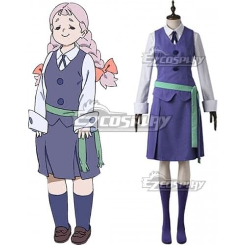 Little Witch Academia Jasminka Antonenko Constanze Amalie Von Braunschbank-Albrechtsberger Amanda O'Nell Cosplay Costume E001