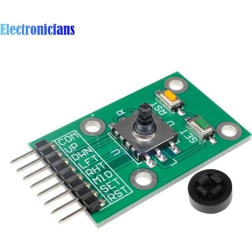 Five Direction Navigation Button Module Diy Electronic PCB Board MCU AVR Game 5D Rocker Joystick Independent for Arduino
