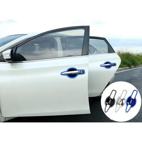 Stainless steel Car Door Handle Bowl Cover Trim sticker Fit for SENTRA SYLPHY 2013-2018 Car Accessories