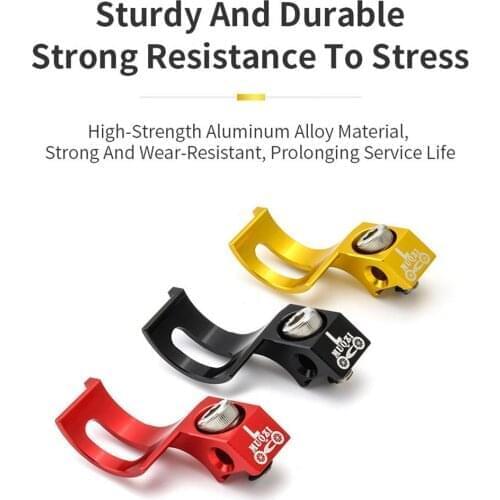 Bicycle Straight Hanging Bike Front Derailleur Clamping Ring Bike Derailleur Converter Adapter Switch Stand Bicycle Accessories