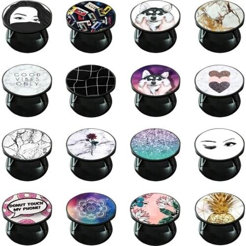 Finger Holder Lovely Pattern Smartphone Holder Finger Grip Holder Phones Holder For Iphone 6 7 8 11 12