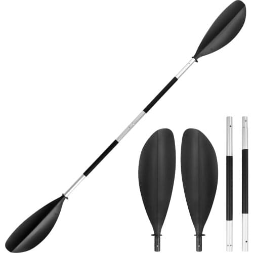 Portable 4-Piece Quick Release Asymmetrical Kayak Paddle Board Adjustable Nonslip Kayak Boat Stand Up Paddle