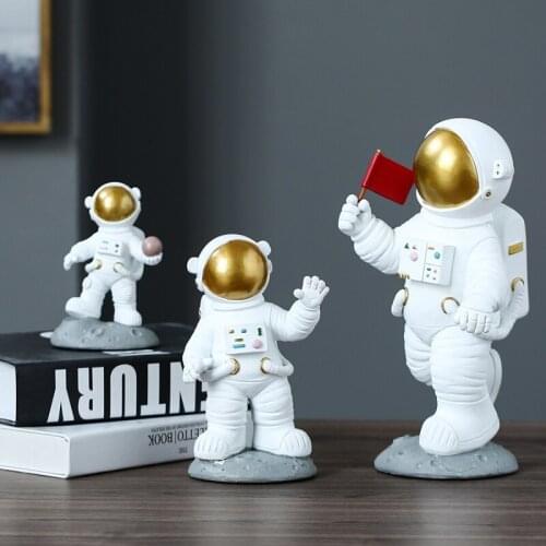 Furnishing articles The astronauts astronauts home accessories Creative display shelf Mini desktop small place desk decoration