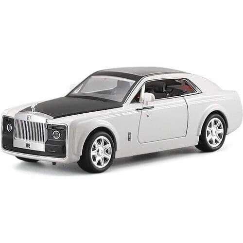 1:24 High Simulation Sweptail Alloy Luxury Business Car Model Decoration Toys for Children Gifts