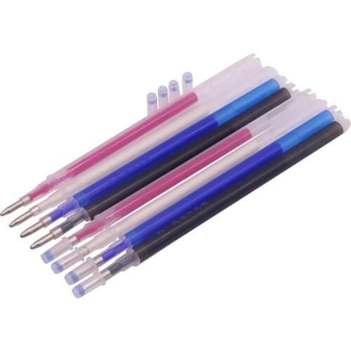 8pcs Heat Erasable Pen Fabric Markers Out for Drawing Lines Leather Disappearing Marker Pens Sewing Accessories