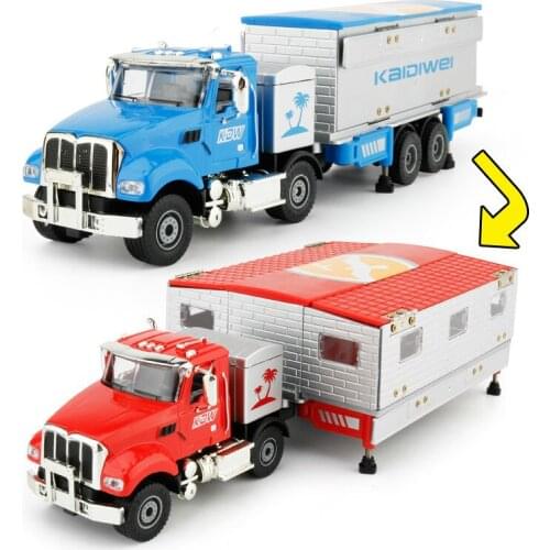 High quality 1:50 travel car alloy model,simulation die cast deformation toy model,childrens educational gift,free shipping