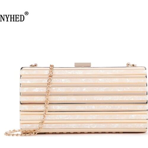 Women Causal Clutches Bag Female Evening Dinner Party Small Clutch Handbag Chains Pouch