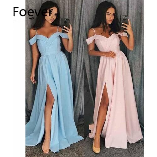 Simple 2019 A-Line Straps Evening Dresses Long Satin Lace Up Back Short Sleeve Satin Prom Gown Formal Evening Party Dress
