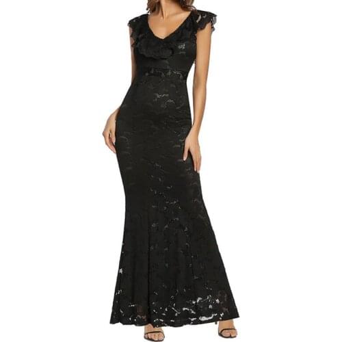 2018 Elegant Dress Women Pink Embroidered Lace Overlay Long Sleeve Off The Shoulder Knee Length Dress