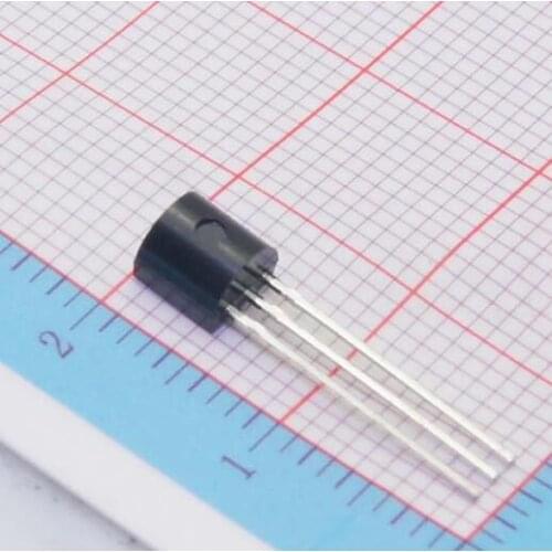 100pcs in-line triode transistor TO-92 0.5A 40V PNP S9012