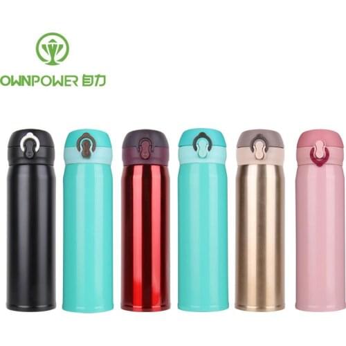 450ML Stainless Steel Thermos Cups Thermocup Insulated Tumbler Vacuum Flask Garrafa Termica Thermo Coffee Mugs Travel Bottle Mug