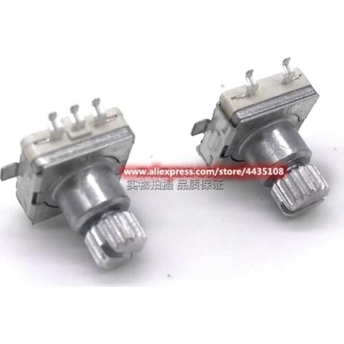 5pcs Digital Potentiometer Car Audio Rotary Encoder / Chip Encoder Switch EC11-30 9.5KQ / Handle Length 9.5mm