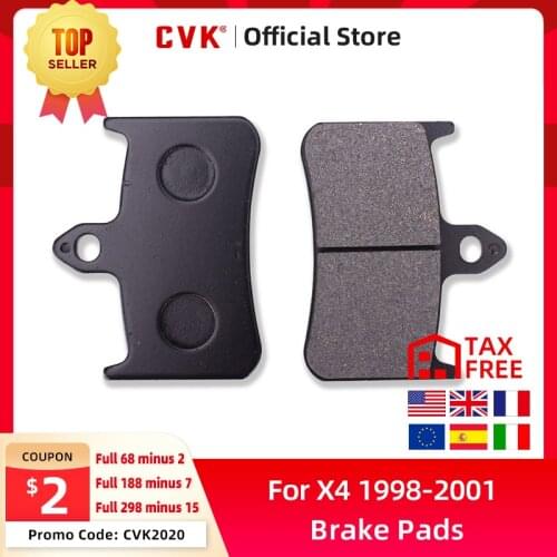 CVK Front Brake Pads Disc Disks FOR Honda VFR400 NC30 MC30 RVF400 MC35 NC35 NSR250 P3 Hornet250 RVF VFR Motorcycle Accessories
