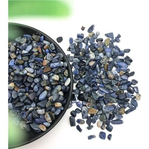 Drop Shipping 50g Natural Blue Dumortierite Quartz Crystal Tumbled Stones Healing Crystals Gemstone Reiki Decoration