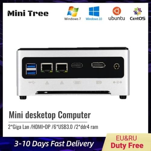 Hot Sale 10th Gen Mini PC Desktop Intel Core i9 10880H 9880H Win10 Pro Barebone 2*DDR4 4K HTPC Small Computer Hardware AC WIFI