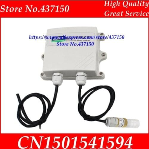 Temperature humidity meter sensor Temperature and humidity transmitter industrial waterproof head agriculture RS485 4-20ma 10v
