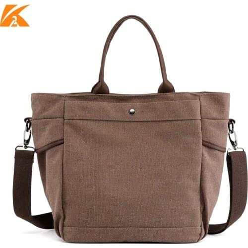 KVKY 2018 Canvas Women Designer Handbag Fashion Tote Girls Shoulder Bags High Quality Casual Crossbody Bags For Female