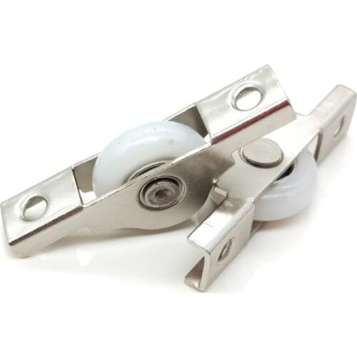 Small track single pulley wheel wall cabinet pulley cabinet for sliding door bottom pulley bottom round wheel