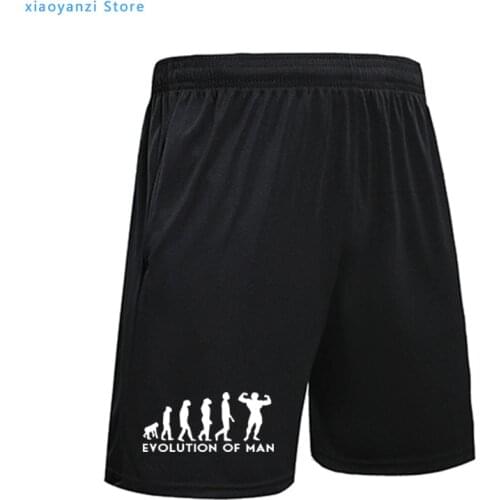 2021 sports evolution of man printed men shorts casual casual men muscle body building running cool mens sports short pants