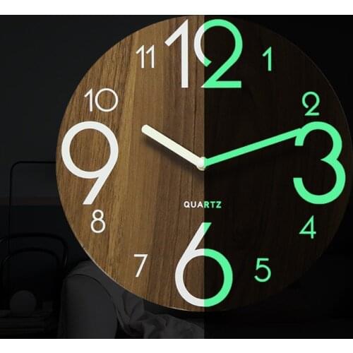 Nordic Wood Large Wall Clock Simplicity Modern Wall Clock Wall Watches Home Decor Wall Living Room Decoration reloj de pared