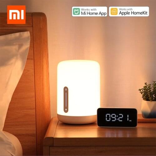 Xiaomi Bedside Lamp 2 Smart Table LED Light Mi home APP Wireless Control MIJIA Bedroom Desk Night Light for Apple HomeKit Siri