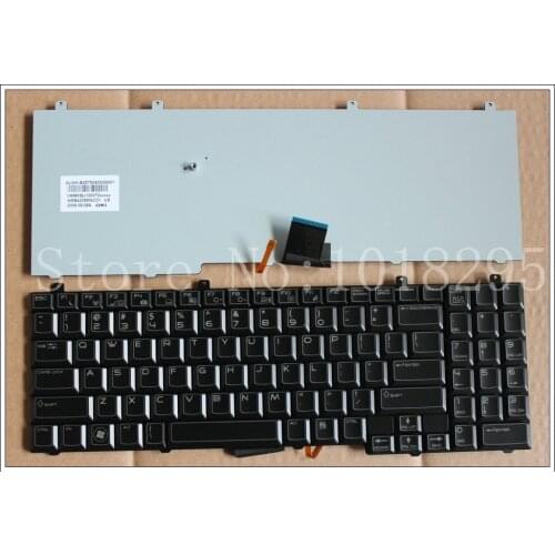 New US black with backlit Laptop keyboard For DELL FOR Alienware Area 51 M17 HMB4209MAC01 V998KBJ120056