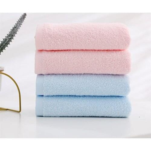 4Pics 34x75CM Gauze Pure Cotton Towel Of Lovers Men And Women Adult Face Wash Bath Household Wholesale Light Colour