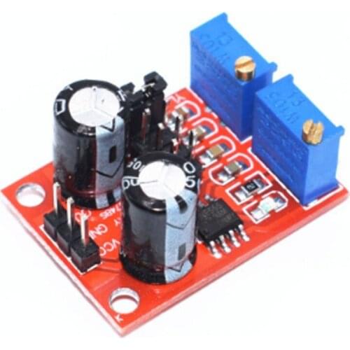 1 Pcs NE555 Duty Cycle and Frequency Adjustable Module Square Signal Wave Generator Rectangular Module