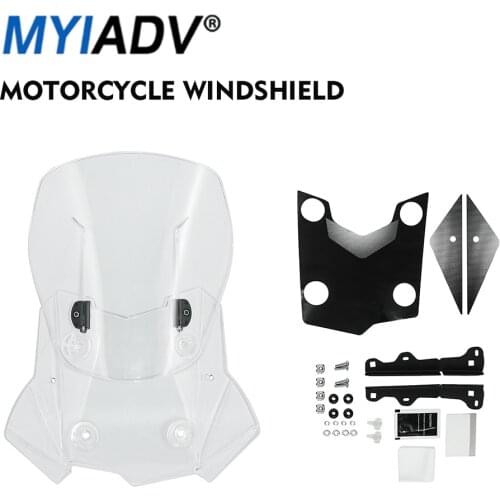 For BMW F750GS F850GS Motorcycle Adjustable ABS Windshield Windscreen F750 F850 GS F 750 850 GS 18-2020 Wind Deflector Protector