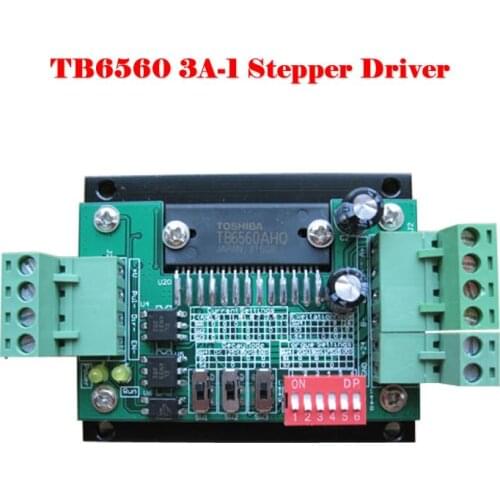 TB6560 3A-1 cnc router stepper motor driver board single-axis current controller 10 files
