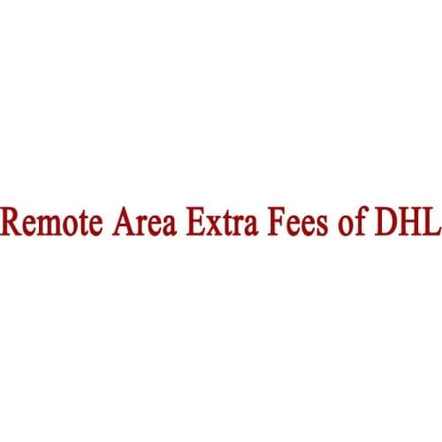 Remote Area Extra Fees of DHL