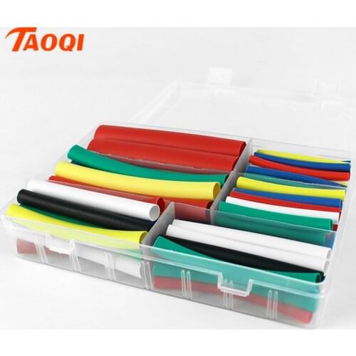 102pcs/Set 3:1 Ratio Heat Shrink Tube Assorted Shrinkable Tubing Insulation Electronic Heatshrink Wrap Cable Sleeve Wire kit