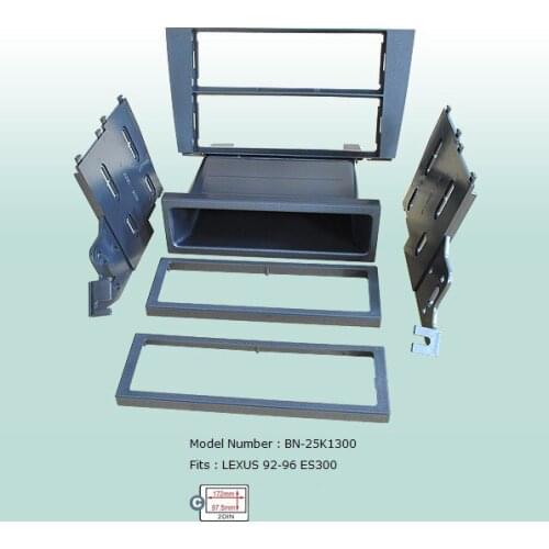 Car Fascias Double Din Audio Panel Frame Dash Kit For Lexus ES300 1992 1993 1994 1995 1996