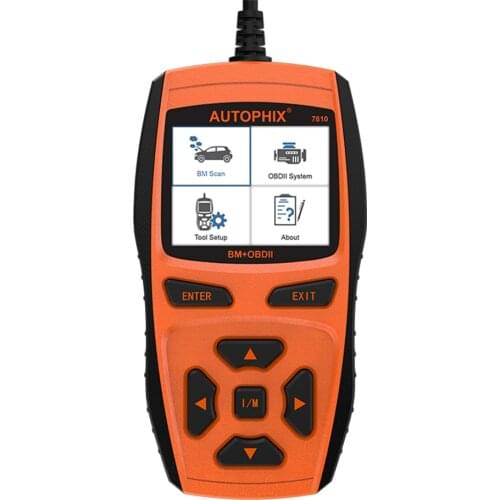 Autophix 7810 OBD2 OBD 2 Automotive Scanner Diagnostic Tools Oil Service Reset SAS EPB Engine Code Reader For BMW Mini