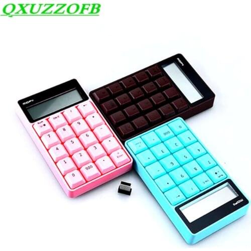 Numeric Keyboard Calculator Office Electronic LCD Mini Digital Keypad For Enterprise Government School Securities Market Bank