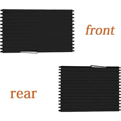 For BMW X5 E70 X6 E71 Front & Rear Car Interior Drinks Holders Center Console Zipper Rolling Curtain Decoration Accessories