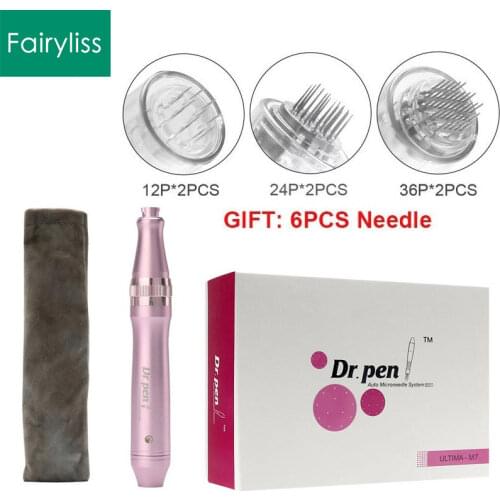 Dr Pen M7C Auto Derma Microneedling Micro Bayonet Prot Cartridge Skin care Electric Stamp Embroidery Eyebrow BB GLOW Makeup Mach