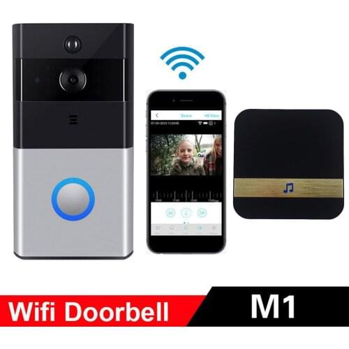 WiFi Ring Doorbell Smart Wireless Bell Camera Video Phone Intercom Home Security, AU Chime
