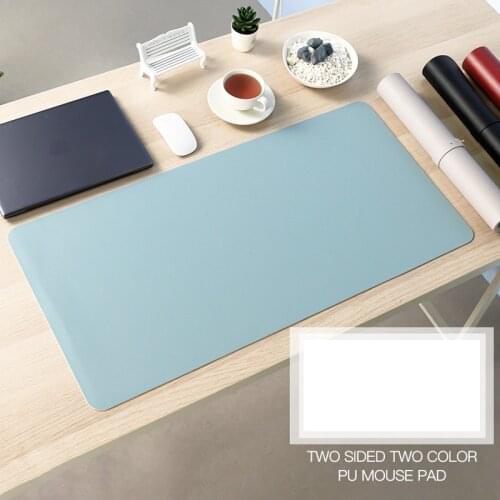 600x300mm Desk Mat Suitable For Cpmputer Desks Mats,Mouse Pad Game Pad Roll Up Portable Pu Suede Desk Mat