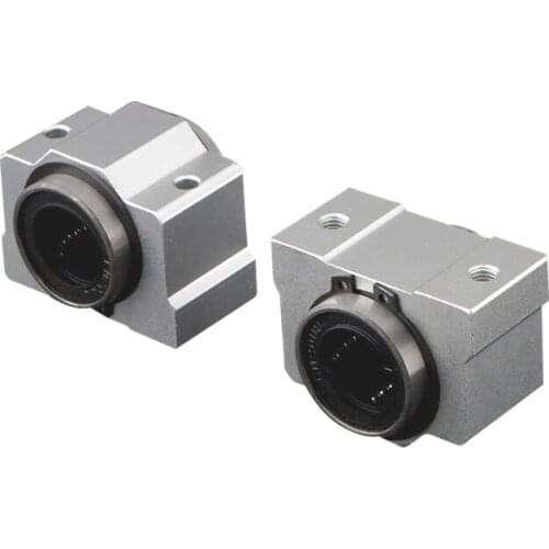 Linear Optical Axis Slider SCV8 SCV10 SCV12 SCV16 Short Aluminum Slider