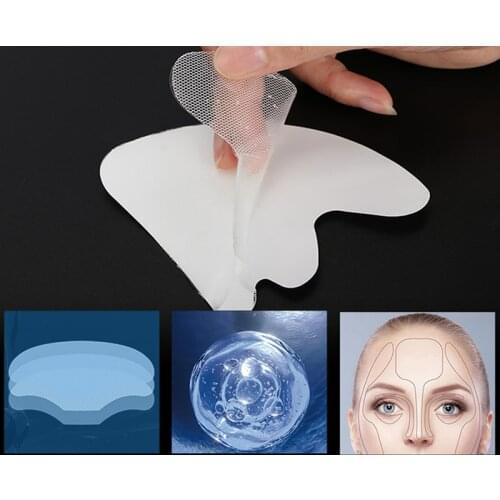 Microneedle Thin Face Stickers Sagging Skin Lift Up Tape Anti-Wrinkle Patch Mask