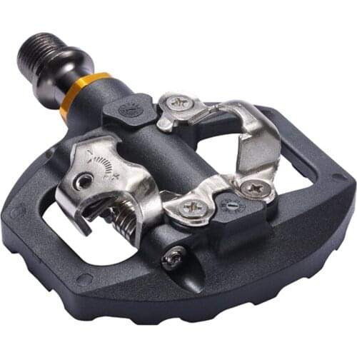 New SPDM108 SD mountain lock pedal and flat pedal dual-use without conversion aluminum alloy self-locking bicycle pedal