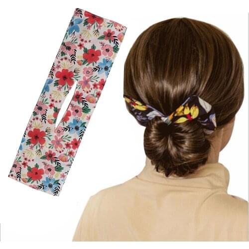 Summer Knotted Deft Bun Hair Bands Rope Headband Maker DIY Hair Accessories