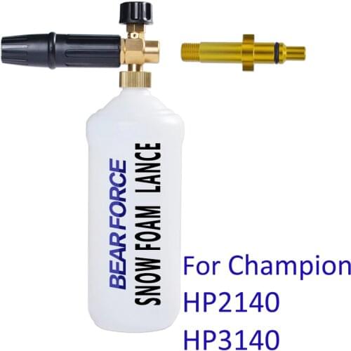 Snow Foam Lance Foam Generator Soap Foamer Gun Foam Nozzle for Champion HP2140 HP3140 High Pressure Washer Car Foam Washer