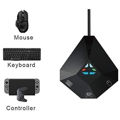 Mouse And Keyboard Converte, USB Connection ,Keyboard And Mouse Adapter For PS4, PS3, Xbox One, Xbox 360, Nintendo Switch Lite
