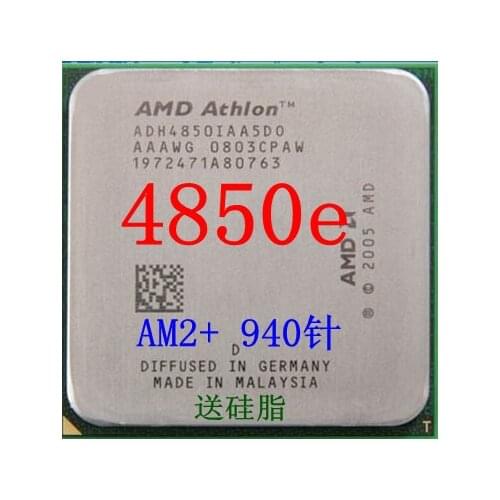 AMD Athlon X2 4850E CPU 2.5GHz Socket AM2 1M L2 Dual-Core Processor scattered pieces 940pin (working 100% Free Shipping)