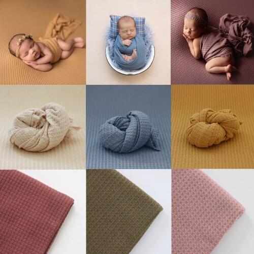 Newborn Photography Props Baby Blanket Background Cloth Photographic Studio Accessories Newborn Photo Props Wrapped Cloth