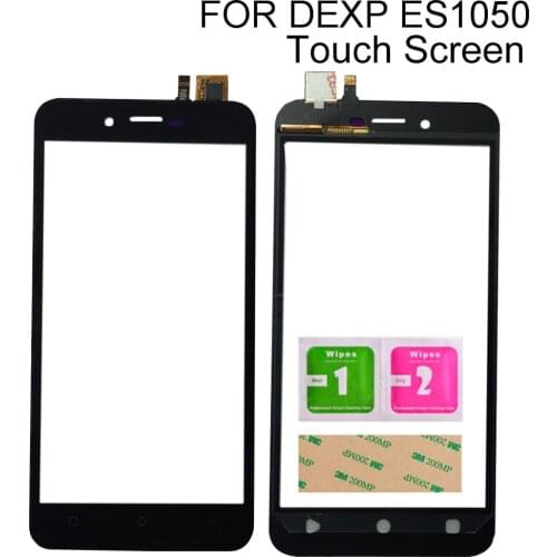 For DEXP Ixion ES1050 Touch Screen Front Glass Lens Touch Panel Sensor Mobile Phone Tools 3M Glue