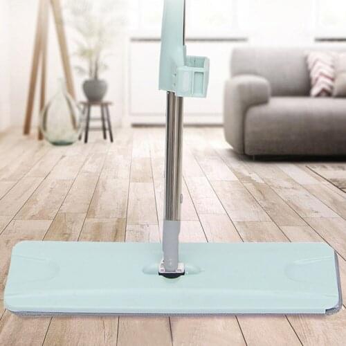 New Magic Mop Microfiber Floor Cleaning Mop Self-wring Squeeze Automatic Dehydration Free Hand Washing Cleaner Household Clean